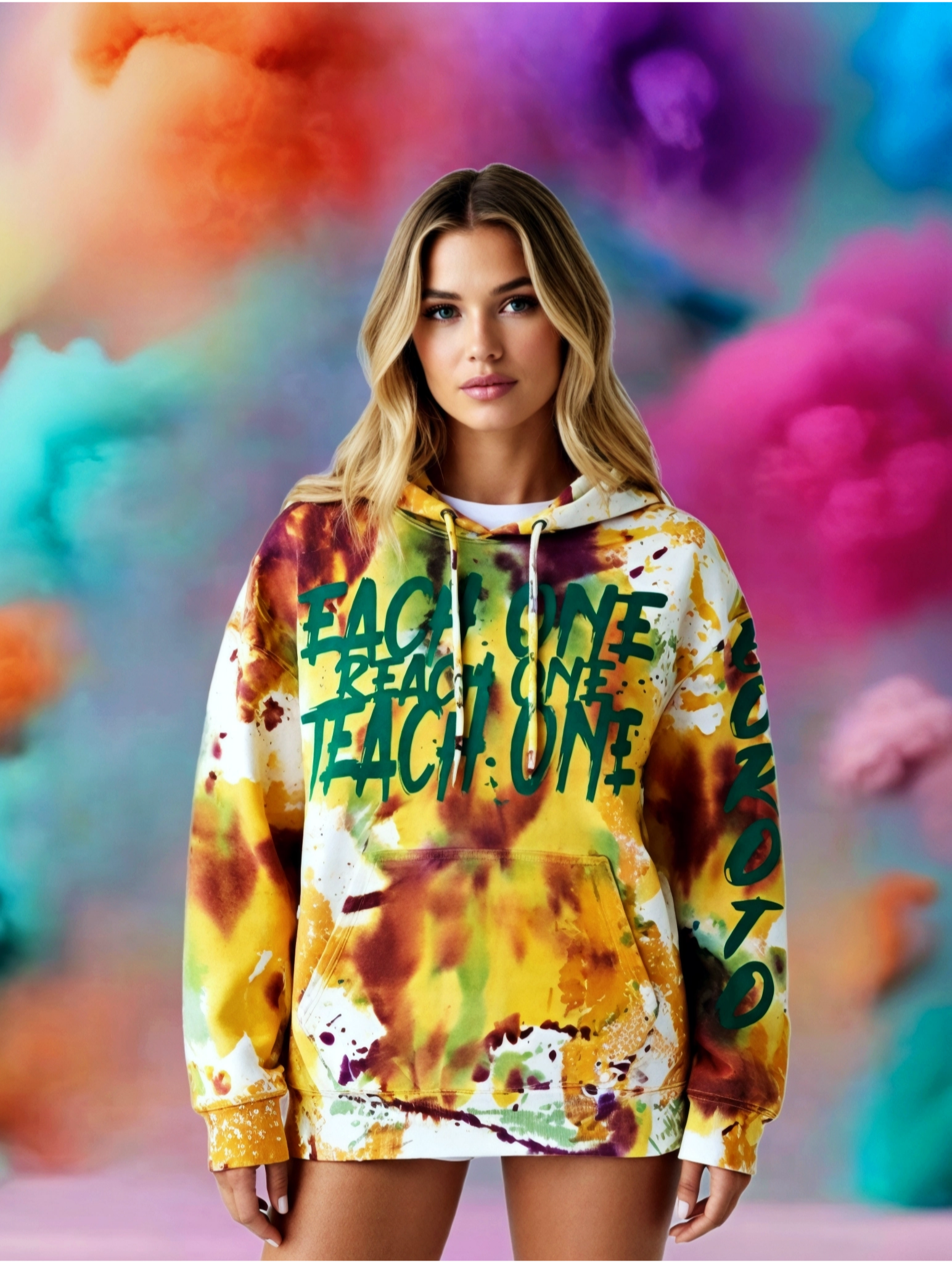 "Tie Dye" EOROTO Hoodie (1of1) Medium