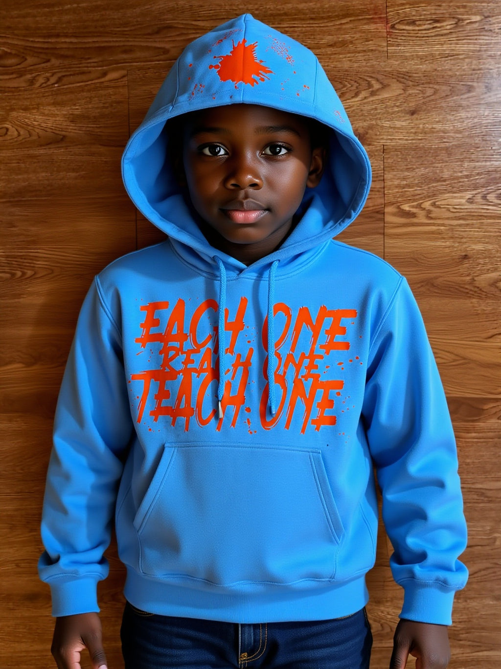 Solid "Sky Carrot" EOROTO Hoodie