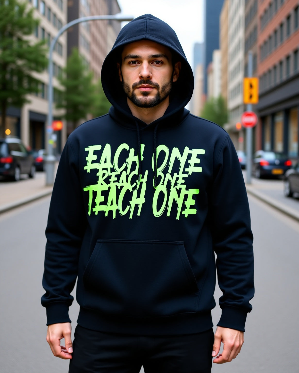 Solid "Slime Time" EOROTO Hoodie