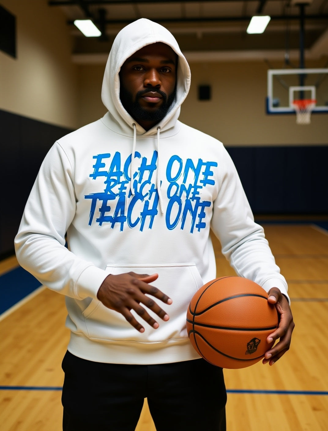 Solid "Creamy Blue" EOROTO Hoodie