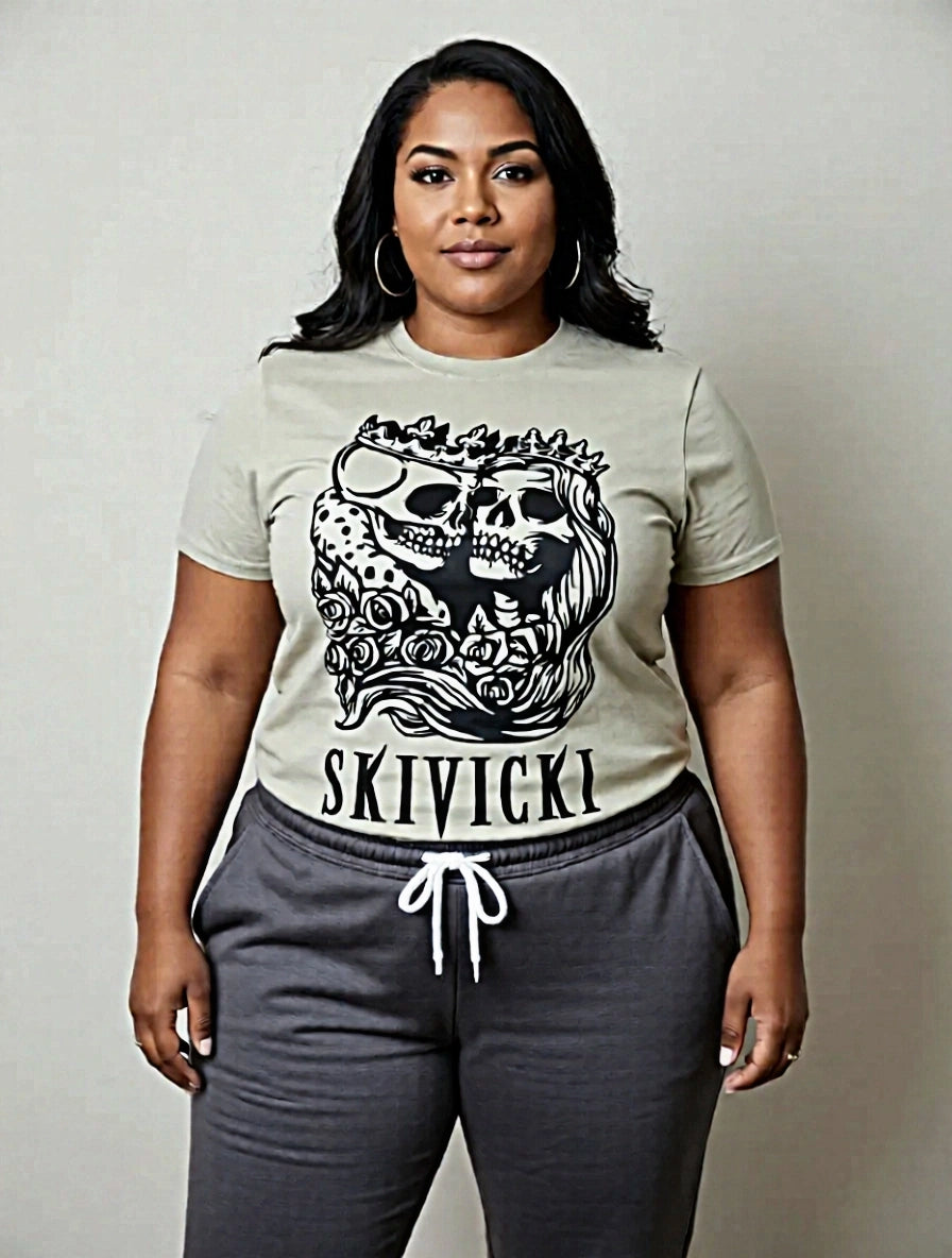 SkiVicki Ride Or Die Basic T-shirt